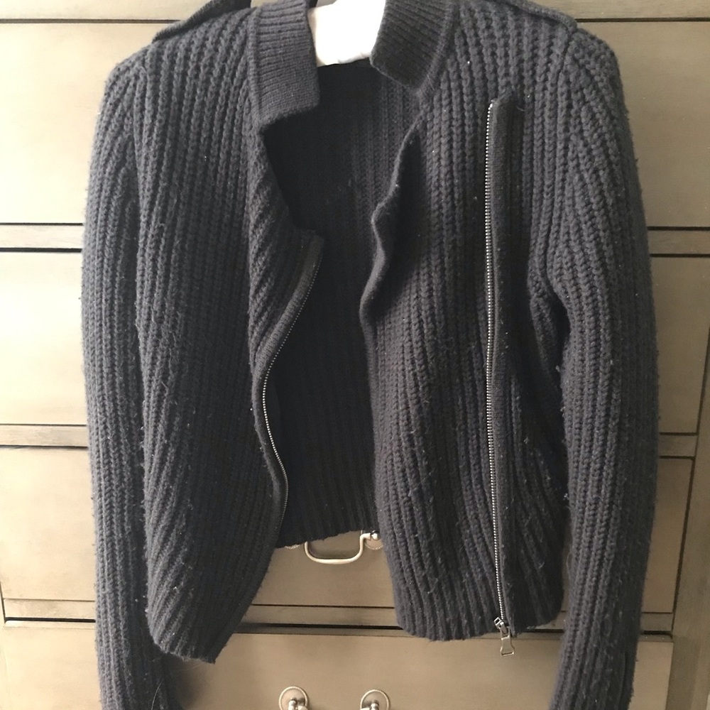 Black sweater, express design studio